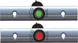 Picture of Taco Metals F38-6810B-1 4" LED Navigation Light Set Rub Rail Mount