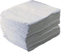 Picture of Chemtex WP100M Oil Absorbent Pads 15" x 19" White 100/Pack
