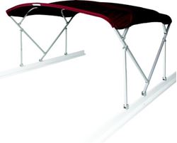 Picture of TAYLOR 2020329856 Manual Bimini Top Kit 8'x10' Burgundy