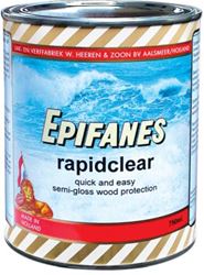 Picture of Epifanes RCL750 Rapid Clear Satin Wood Finish - 750ml One-Part UV Protection