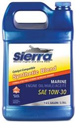 Picture of Sierra 18-9421CAT-3 10W-30 Synthetic Blend 4-Stroke Outboard Engine Oil 1 Gallon