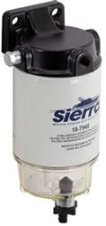 Picture of Sierra 18-99189  Fuel/Water Separator Gas Kit w/ Clear Bowl For Racor