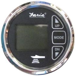 Picture of Faria Instruments F13752 Dual Temperature Digital Depth Sounder with Transom Mount Transducer - Chesapeake SS