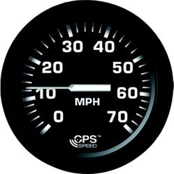 Picture of Faria Instruments F32816 Euro Black 4" GPS Speedometer 60 MPH