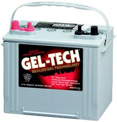 Picture of Batteries 8G24M Gel-Tech 12V Deep Cycle Marine Battery Group 24