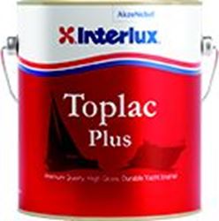 Picture of Interlux Paint YLK184/1GLUS Toplac Plus One-Part Topcoat Mediterranean White Gallon