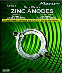 Picture of Martyr Anodes AP19644002660KITZ Split Ring Saildrive Anode Kit for Yanmar Zinc