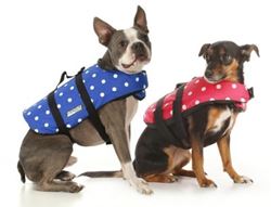 Picture of Seachoice DV-S-86280 Seachoice 86280 Dog Life Vest - Blue Polka Dot, Sm