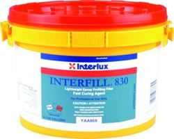 Picture of Interlux Paint YAA869/2 Interfill 830 Lightweight Epoxy Fairing Compound Part B Fast Cure 2 Gallon