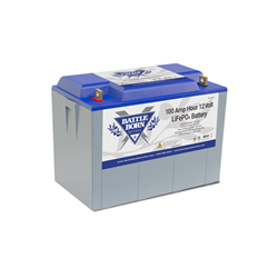 Picture of Battle Born Batteries BB10012 100Ah 12V LiFePO4 Deep Cycle Battery with Internal BMS
