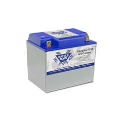 Picture of Battle Born Batteries BB1275 75Ah 12V LiFePO4 Deep Cycle Battery Group 24