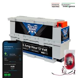 Picture of Battle Born Batteries BBGC3IH 12V 270Ah Lithium Deep Cycle Battery with Heated Technology