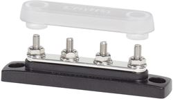 Picture of Blue Sea Systems 2315BSS Mini Bus Bar 4-Circuit 100A Marine Distribution Block