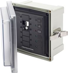 Picture of Blue Sea Systems 3116BSS Surface Mount System Panel Enclosure for ELCI Circuit Breakers