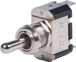 Picture of Blue Sea Systems 4153-BSS SPDT Toggle Switch On-Off-On Momentary 15A