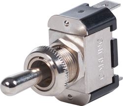 Picture of Blue Sea Systems 4154-BSS SPDT Momentary Toggle Switch On-Off-On 15A