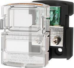 Picture of Blue Sea Systems 5006100BSS Maxi Fuse Block 80A with Terminal Cover
