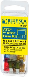 Picture of Blue Sea Systems 5287BSS ATO/ATC Fuse Assortment Kit 6-Piece