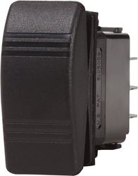 Picture of Blue Sea Systems 8285BSS Contura III Water Resistant SPDT Rocker Switch (On)-Off-(On)