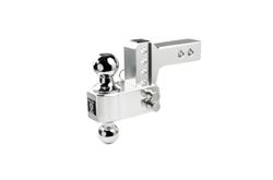 Picture of Bulletproof Hitches AL202 Aluminum Adjustable Ball Mount 2" Drop/Rise