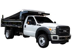 Picture of Buyers 554270155 Aluminum Tarp System with Mesh Tarp 7x15 Foot Manual Pull Style