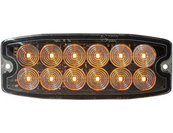 Picture of Buyers 8890400 Amber Dual Row Ultra Thin 5 Inch Led Strobe Light