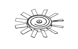 Picture of Coleman 14725021 Replacement Blade Fan for Mach RV Air Conditioners