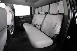 Picture of Covercraft SS8527PCGY SeatSaver Polycotton Custom Seat Cover Second Row Grey