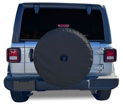 Picture of Covercraft ST1105BK Heavy Duty Spare Tire Cover with Backup Camera Opening