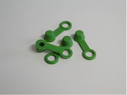 Picture of Helix Racing Products 202-2003 BRAKE BLEEDER CAP  GREEN  W/ TETHER
