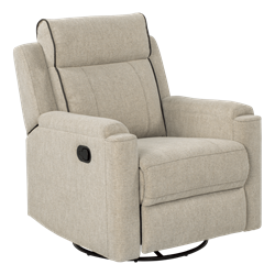 Picture of Lippert Components 2020129856 Swivel Glider Recliner with Headrest and Footrest