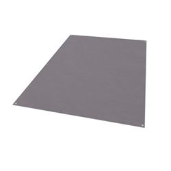 Picture of Lippert Components 2022115668 Outdoor Patio Rug Gray 8x16 Foot with Carry Bag
