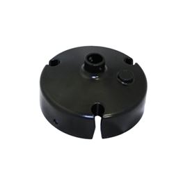 Picture of Lippert Components 423751 Front Roller End Cap Black for Solera Power Awnings