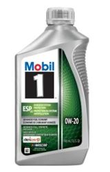 Picture of Mobil 125386 ESP 0W-20 Full Synthetic Motor Oil 1 Quart