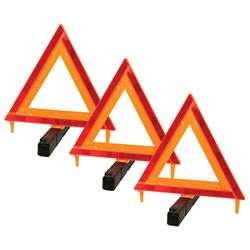 Picture of Performance Tool W1498 DOT Warning Triangle 3-Pack Emergency Kit