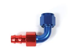Picture of SPEEDFX 520890 -8AN X 90  R/B PUSH-ON HOSE END
