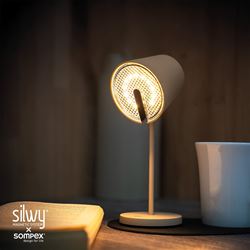 Picture of Silwy Drinkware SYSO-2024-W4 Magnetic LED Light Portofino Sand with USB-C Charging