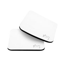 Picture of Silwy Drinkware U000-QU-W-2 Metal Nano Gel Pads Square White 2-Pack