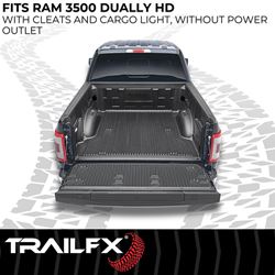 Picture of TrailFX D8U135X Drop-In Bedliner for RAM 3500 Dually with Tailgate Liner