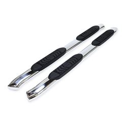 Picture of TrailFX A7103S 5 Inch Oval Nerf Bars Polished Stainless Steel 2024-2025 Tacoma Double Cab