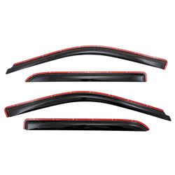 Picture of TrailFX 4109IC In-Channel Window Vent Visors Smoke Tint 4-Piece Set