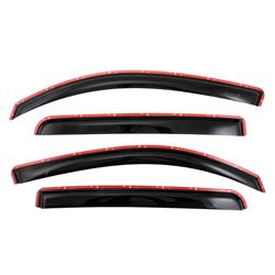 Picture of TrailFX 4768IC In-Channel Window Deflectors Smoke Tint 4-Piece Set