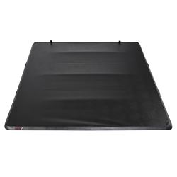 Picture of TrailFX TFX4009 Soft Tri-Fold Tonneau Cover Matte Black Vinyl