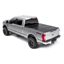 Picture of TrailFX TFX8004 Hard Tri-Fold Tonneau Cover for Super Duty 6.8' Bed