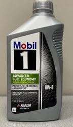 Picture of Mobil 127876 Advanced Fuel Economy 0W-8 Full Synthetic Motor Oil 1 Quart