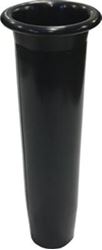 Picture of Tigress 88152-9  Ring Top Vinyl Liners for 10" Flared Aluminum Weld-On Rod Holders, Black