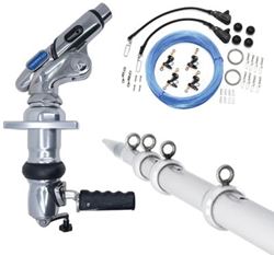 Picture of Tigress 88825-2 XD Crank Top Mount Outrigger System 18' Silver Pair