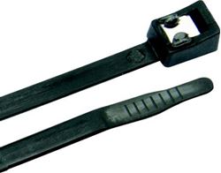 Picture of Ancor 199342 Ancor Standard Self Cutting Cable Ties, 6" UV Black, 50/pk