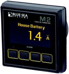 Picture of Blue Sea Systems 1832BSS M2 OLED Digital DC Ammeter Dual Circuit