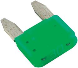 Picture of Blue Sea Systems 5274-BSS Blue Sea 5274 ATM® Mini Blade Fuse, 30 Amp, Green, 2/pk